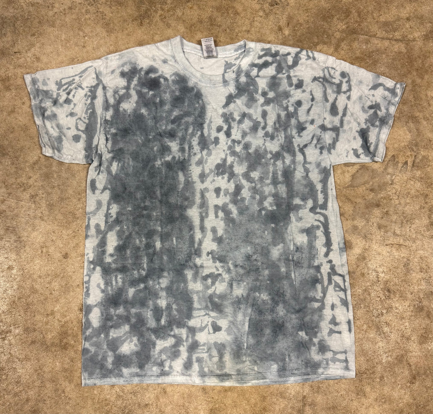 Short Sleeve Smoke Dyed T Shirt