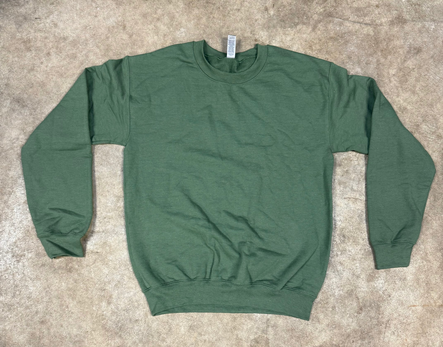 Military Green Crewneck