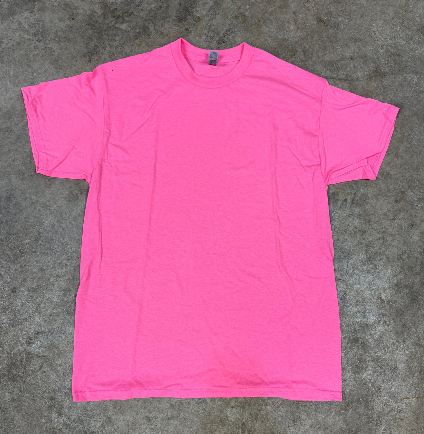 Short Sleeve Hot Pink T Shirt