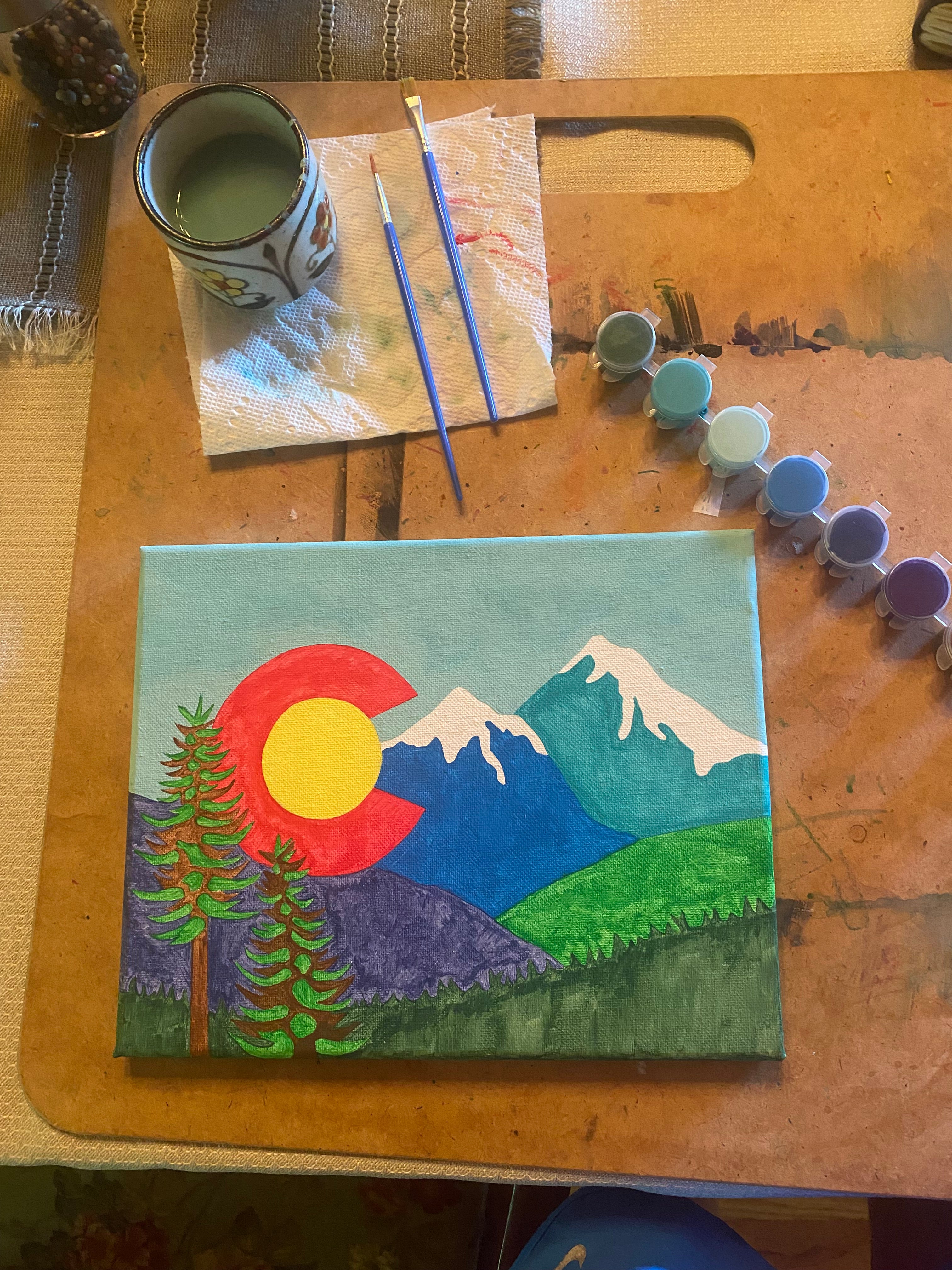 Colorado Paint-BY-Numbers Kit