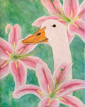 Goose in the Lillies Paint-BY-Numbers Kit