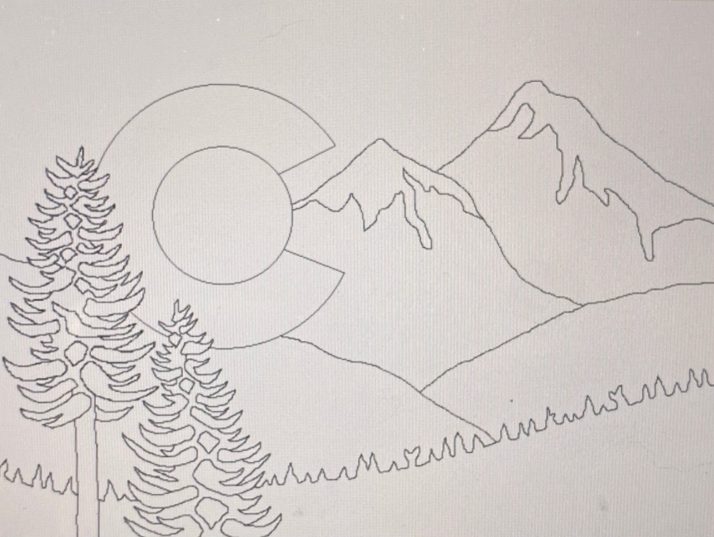 Colorado Paint-BY-Numbers Kit