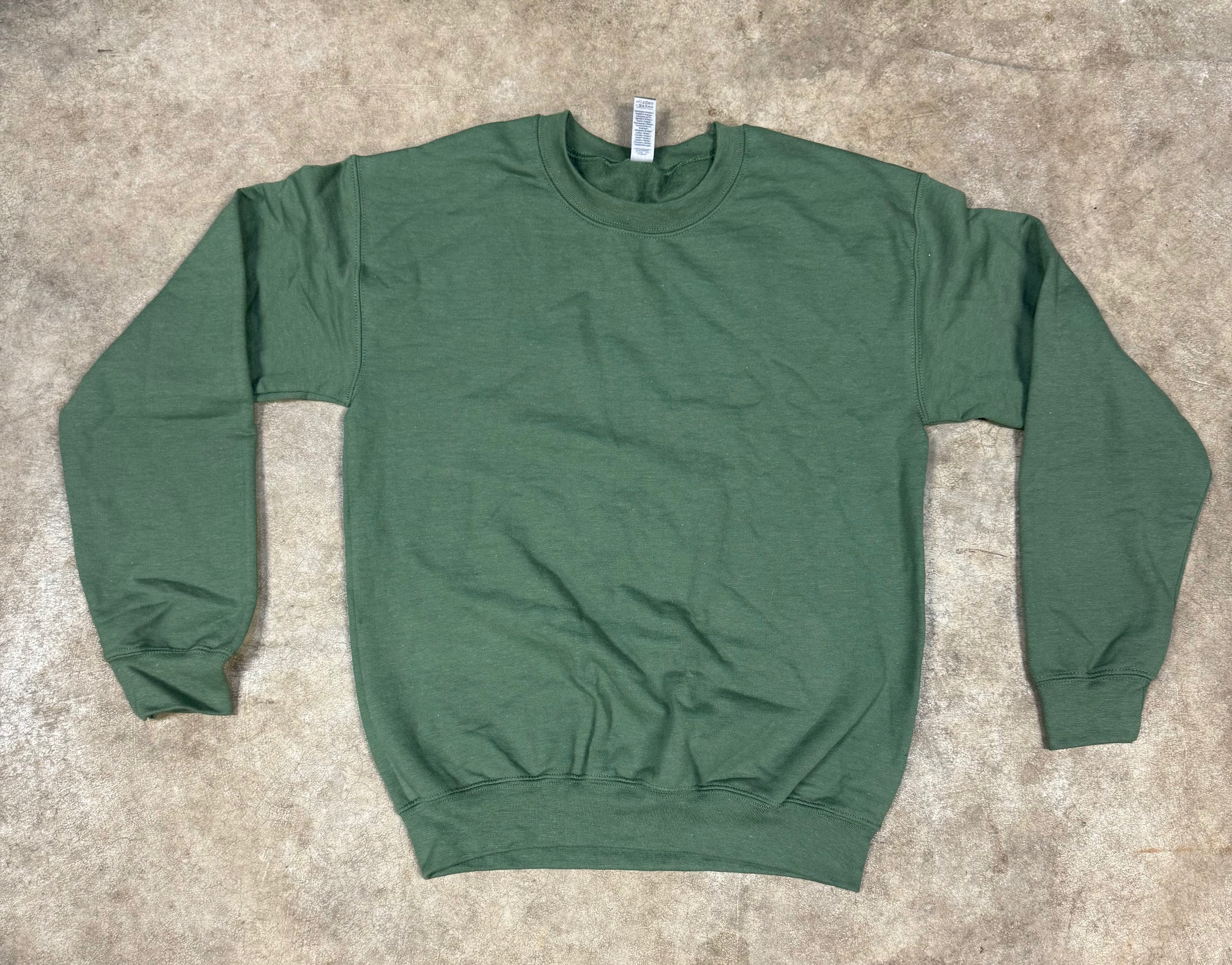 Military Green Crewneck