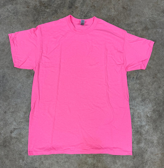 Short Sleeve Hot Pink T Shirt