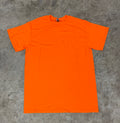 Short Sleeve Neon Orange Shirt