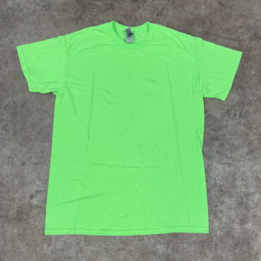 Short Sleeve Neon Green Shirt