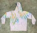 Pink Rainbow Dyed Hoodie